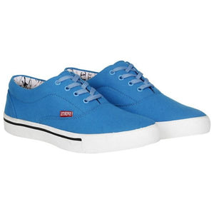 Kraasa Colored Sneakers, Canvas Shoes, Mocassin, Party Wear (Blue)